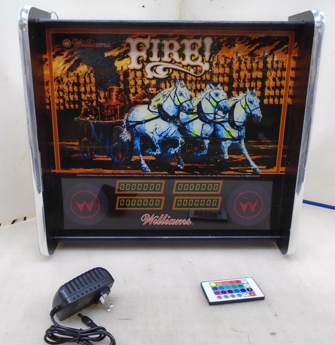 Williams fire pinball head - fire,